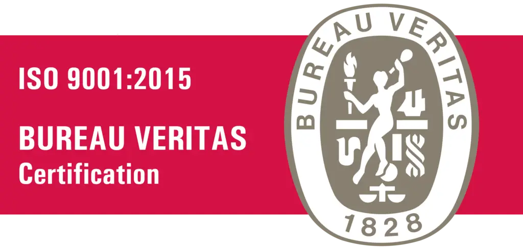 Certificación ISO 9001:2015 de Bureau Veritas para gestión de calidad en el Hospital Santamaria.